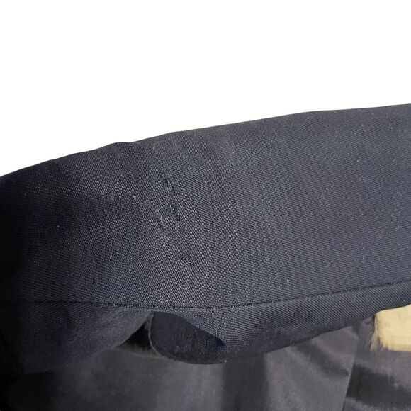 Vintage 1990s Karl Lagerfeld Sample Sale Blue Peplum Jacket - Picture 13 of 14